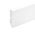 Intense Waterproof Plastic Skirting Board White Matt Paintable