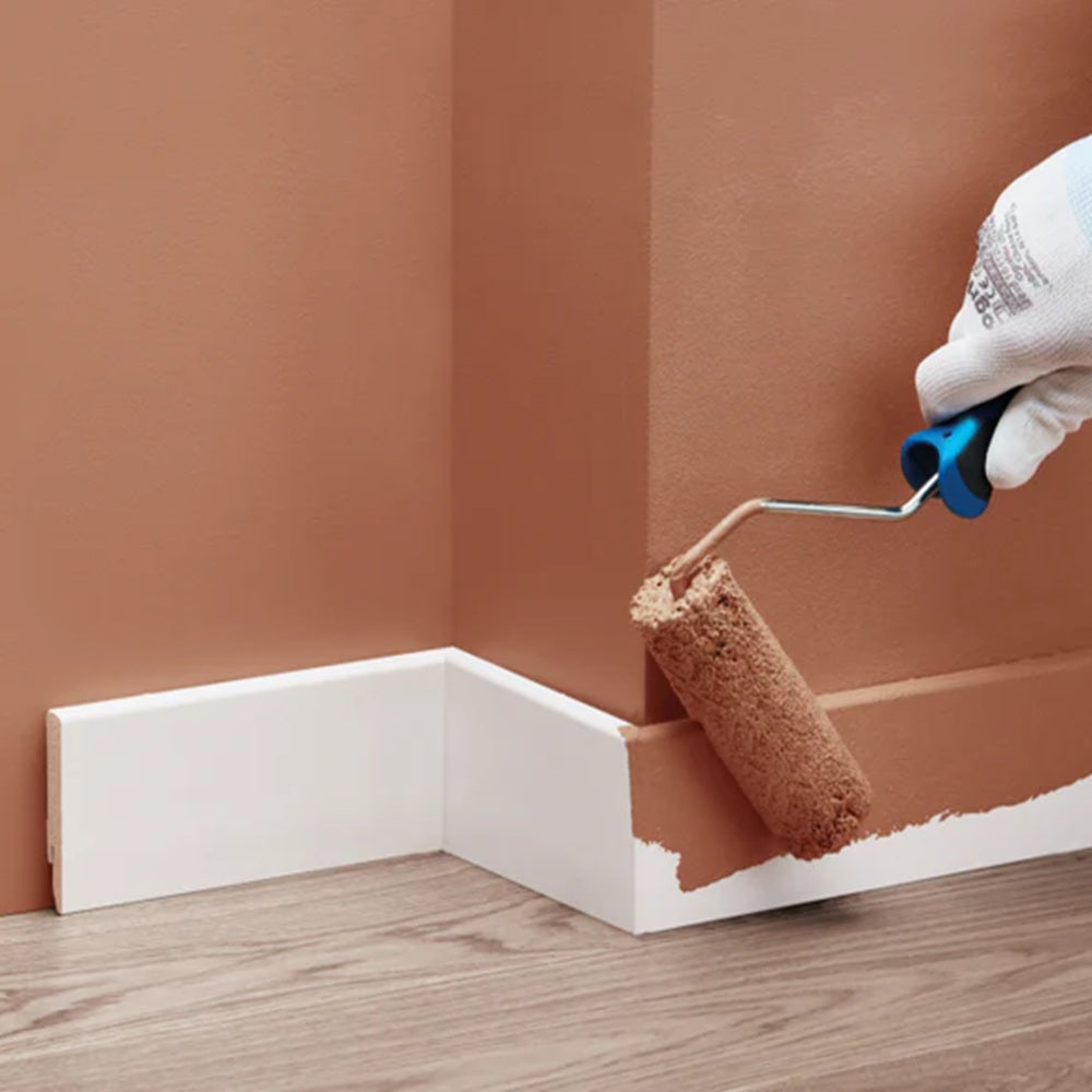 Intense Plastic Skirting Board - Water Resistant Skirting 2.44m x 80mm