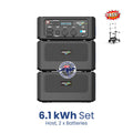 Amptron PowerUp3600 Portable Power Station - 6,144Wh