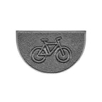 Cycle Embossed Halfmoon Spaghetti Indoor/Outdoor Doormat