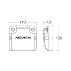 Projecta DBC100 12V 100A Electronic Isolator