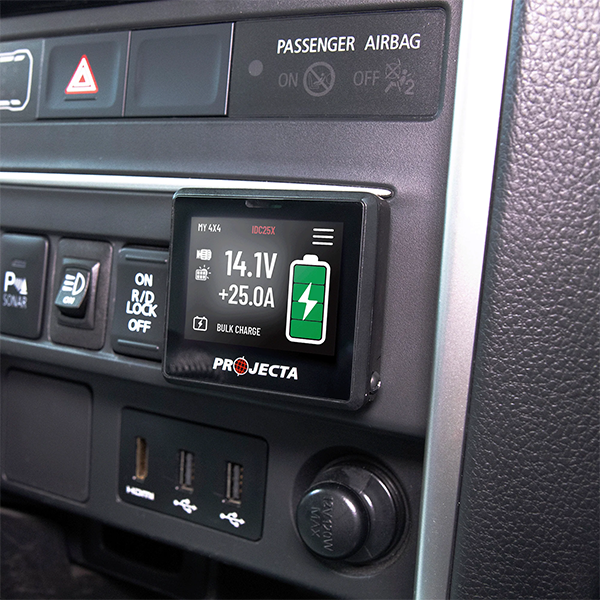Projecta IDC25XIQ 25A DC-DC Battery Charger with MPPT Solar & IQ Screen