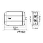 Projecta PW2100 12V 2100W Pro-Wave Pure Sine Wave Inverter