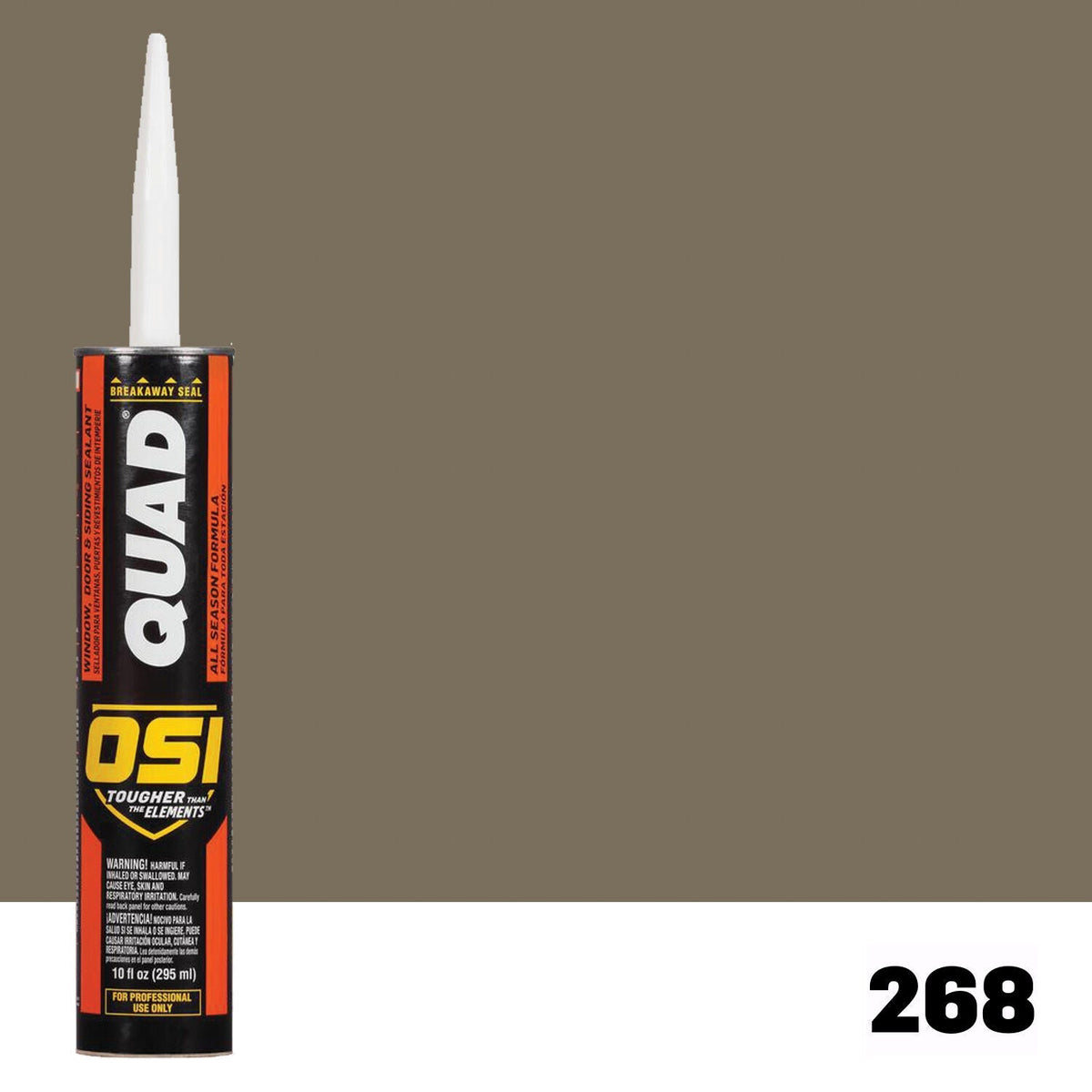 OSI QUAD 268 Paintable Solvent Caulk | IDH# 1637042