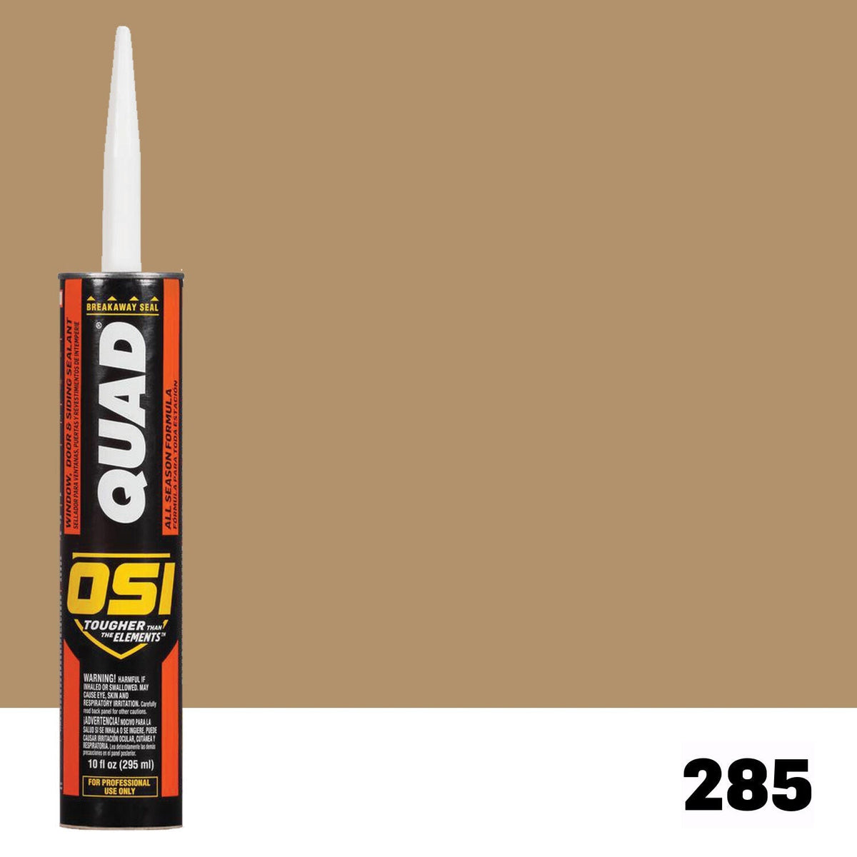 OSI QUAD 285 Paintable Solvent Caulk | IDH# 1636993