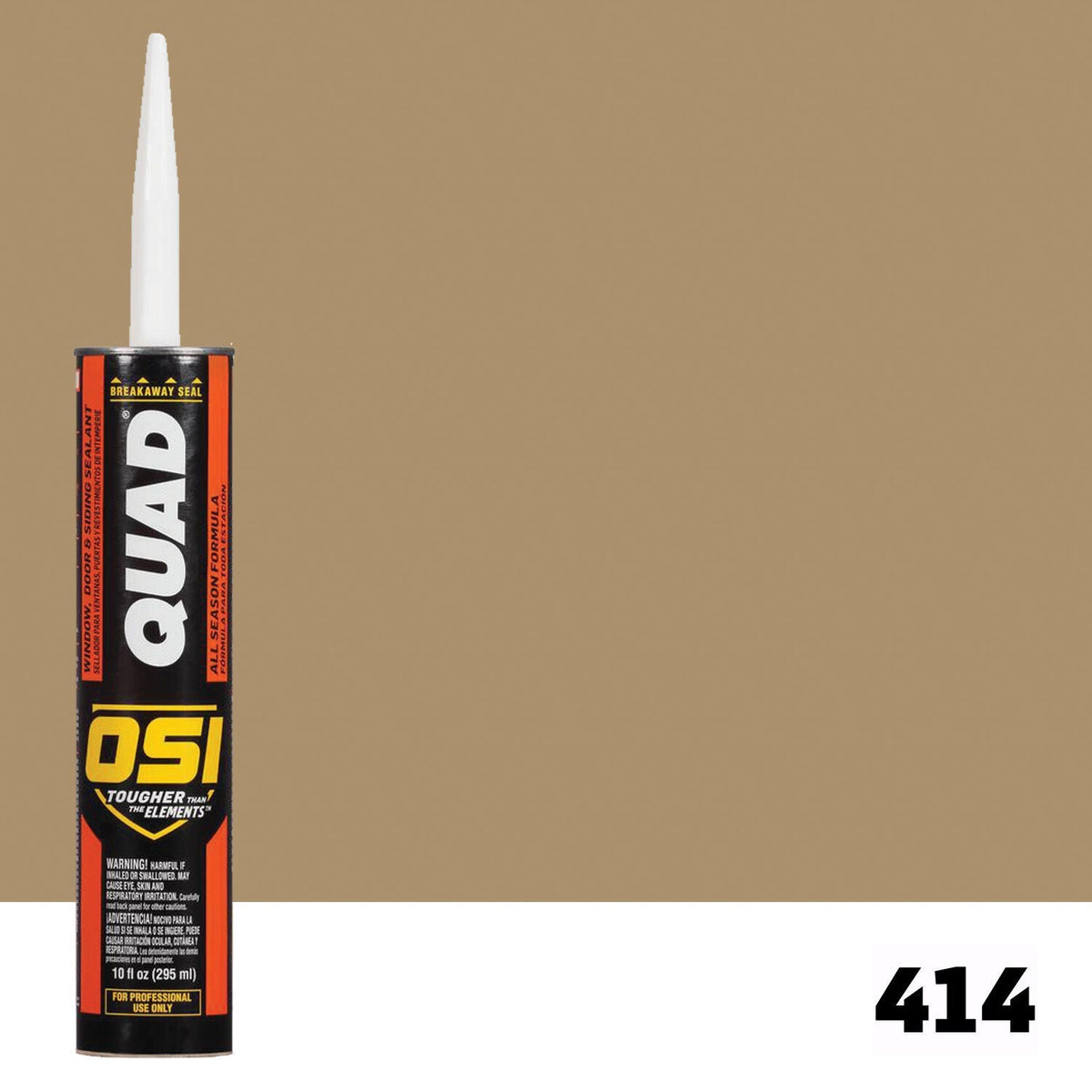 OSI QUAD 414 Paintable Solvent Caulk | IDH# 1636994