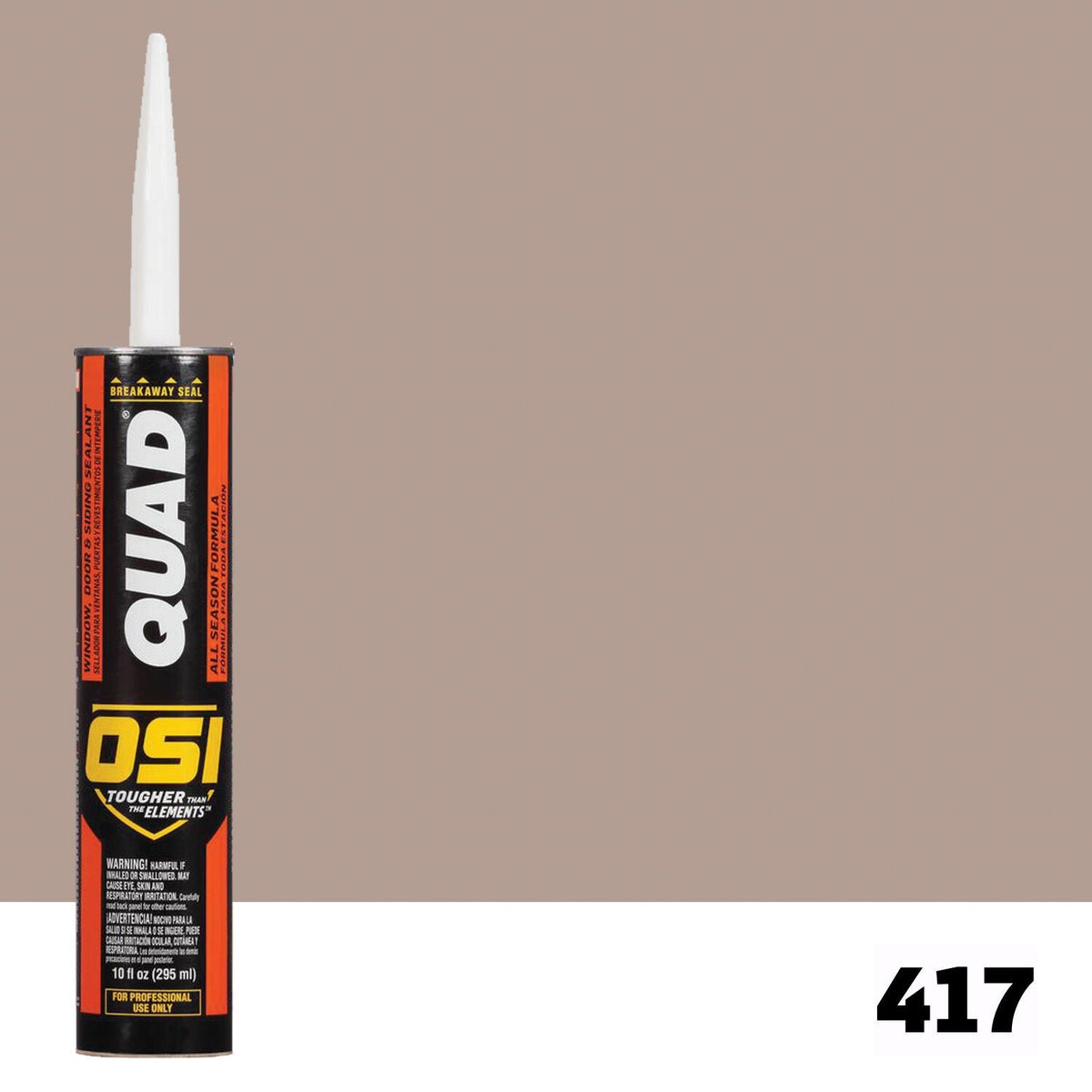 OSI QUAD 417 Paintable Solvent Caulk | IDH# 1637056