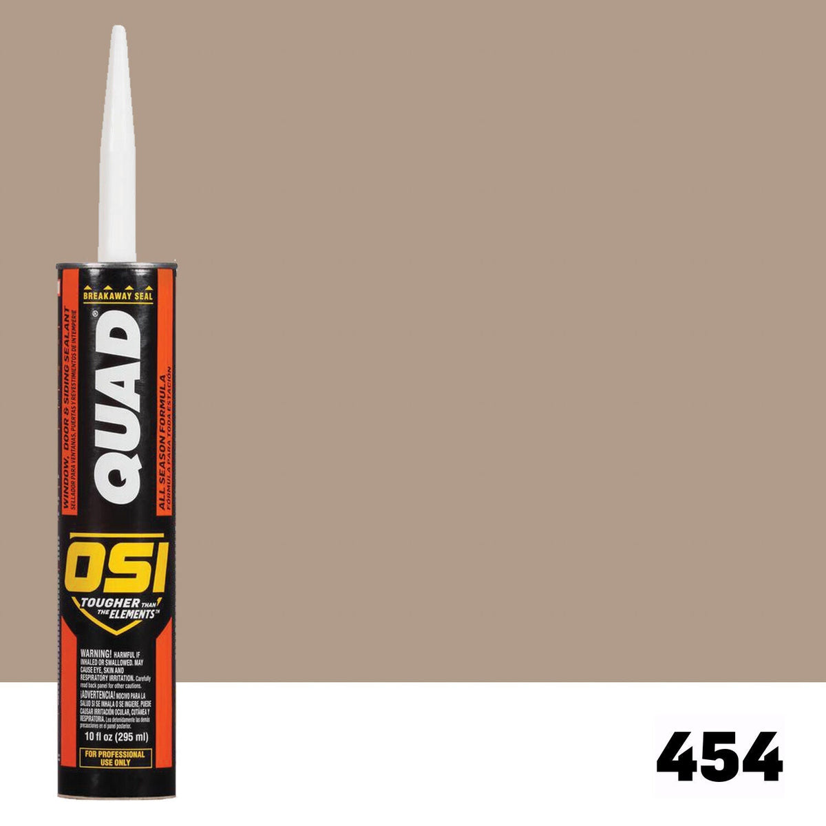 OSI QUAD 454 Paintable Solvent Caulk | IDH# 1637050