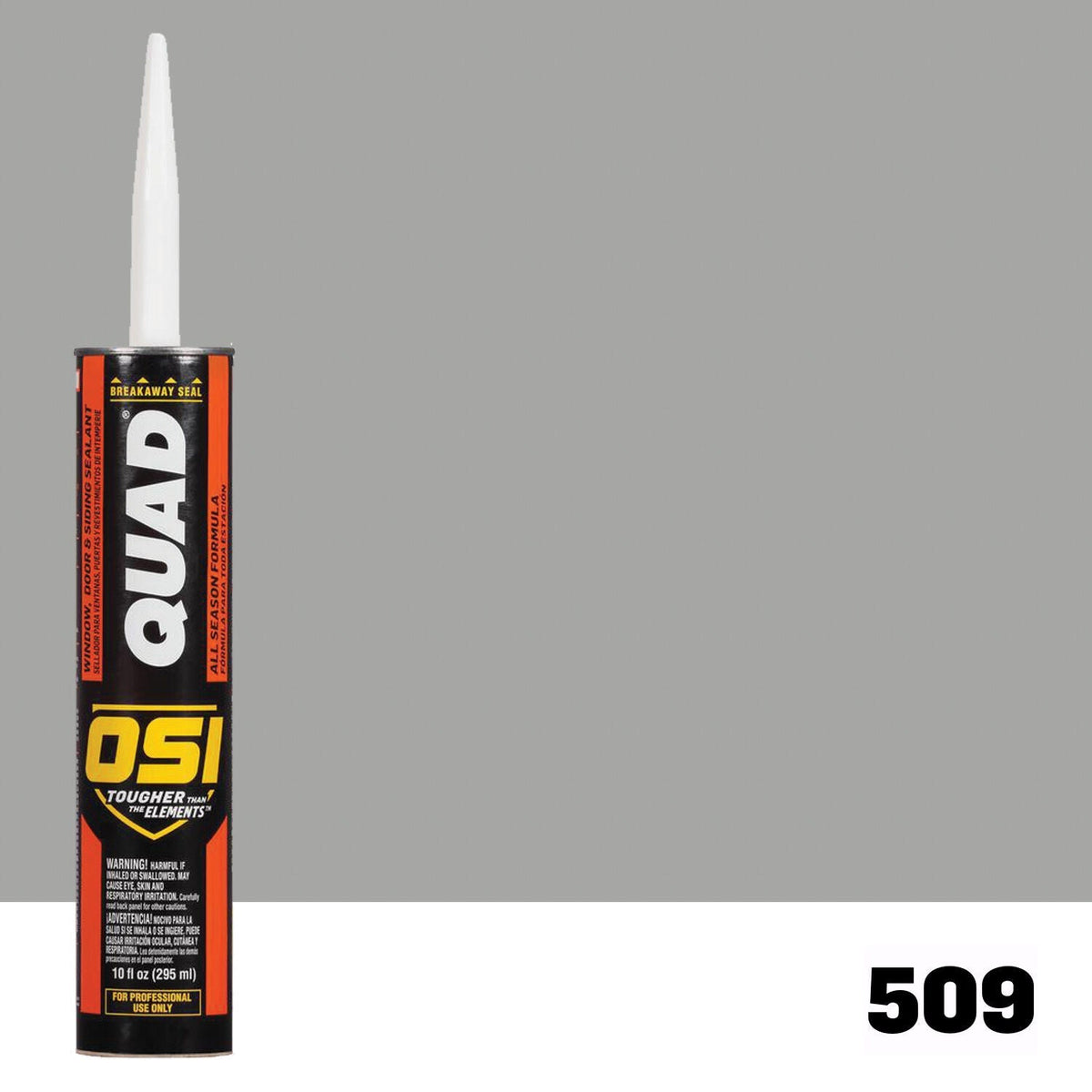 OSI QUAD 509 Paintable Solvent CaulkFREE CAULK GUN $25Value | IDH# 1637238