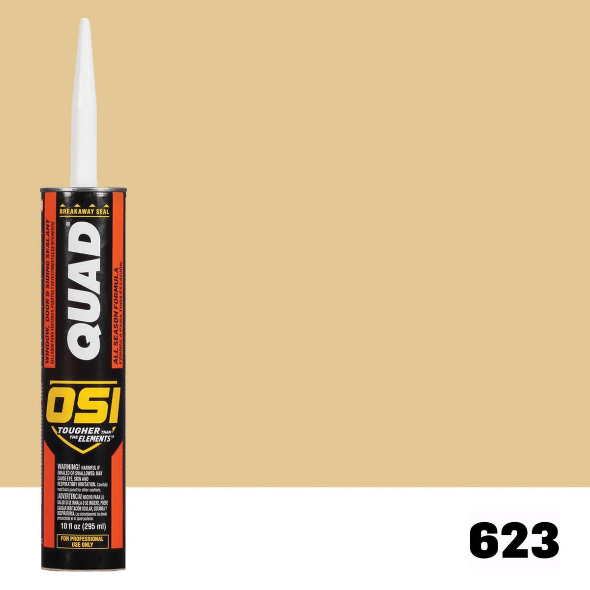 OSI QUAD 623 Paintable Solvent Caulk | IDH# 1637258