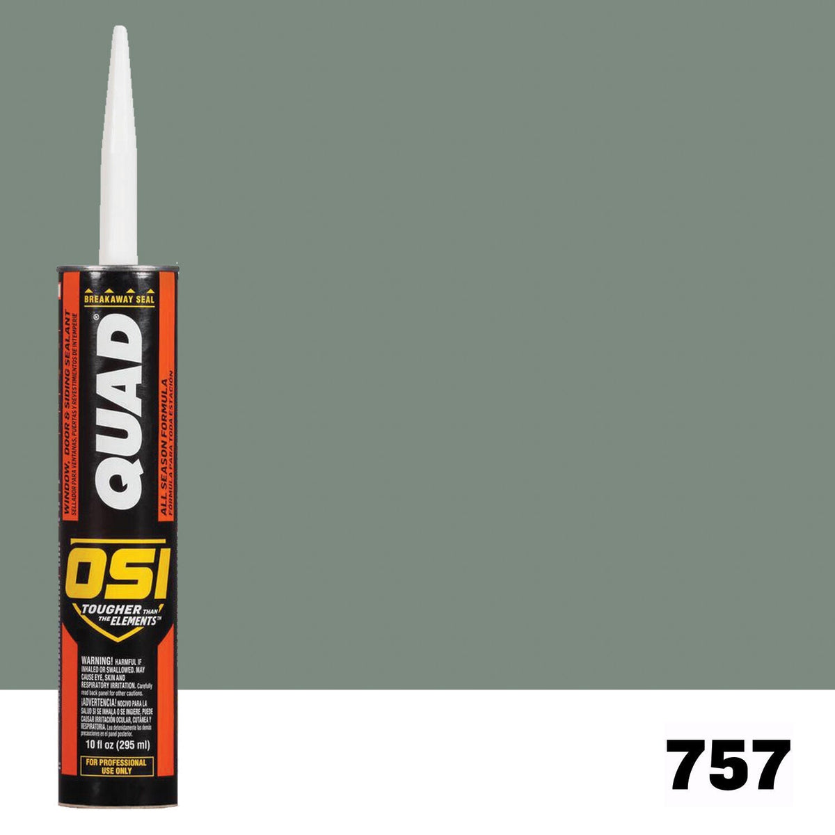 OSI QUAD 757 Paintable Solvent Caulk | IDH# 1637272