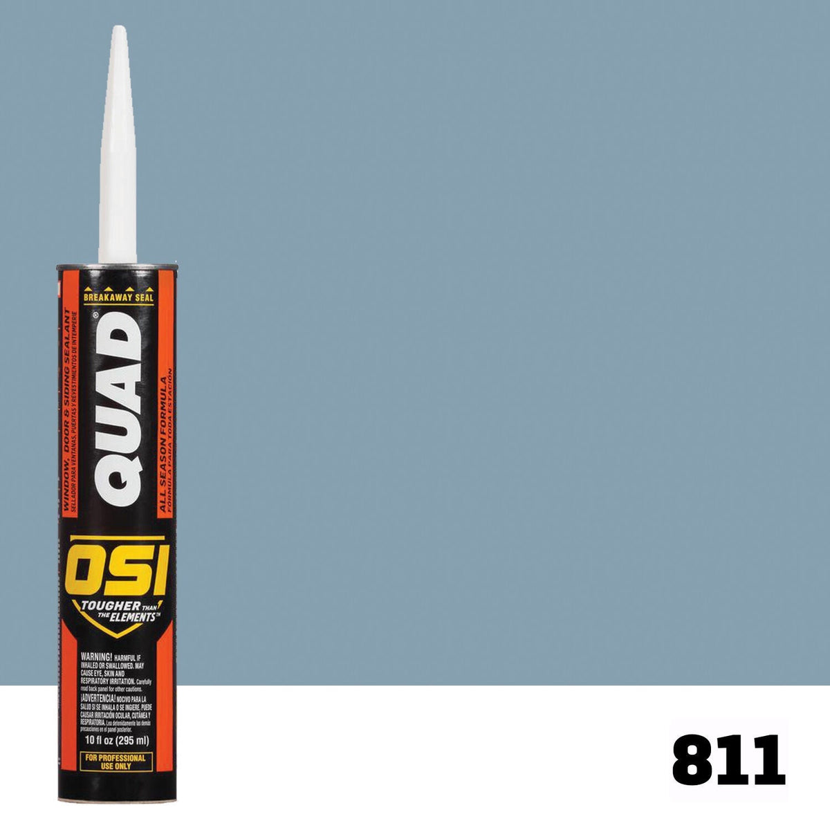 OSI QUAD 811 Paintable Solvent CaulkFREE CAULK GUN $25Value | IDH# 1636948