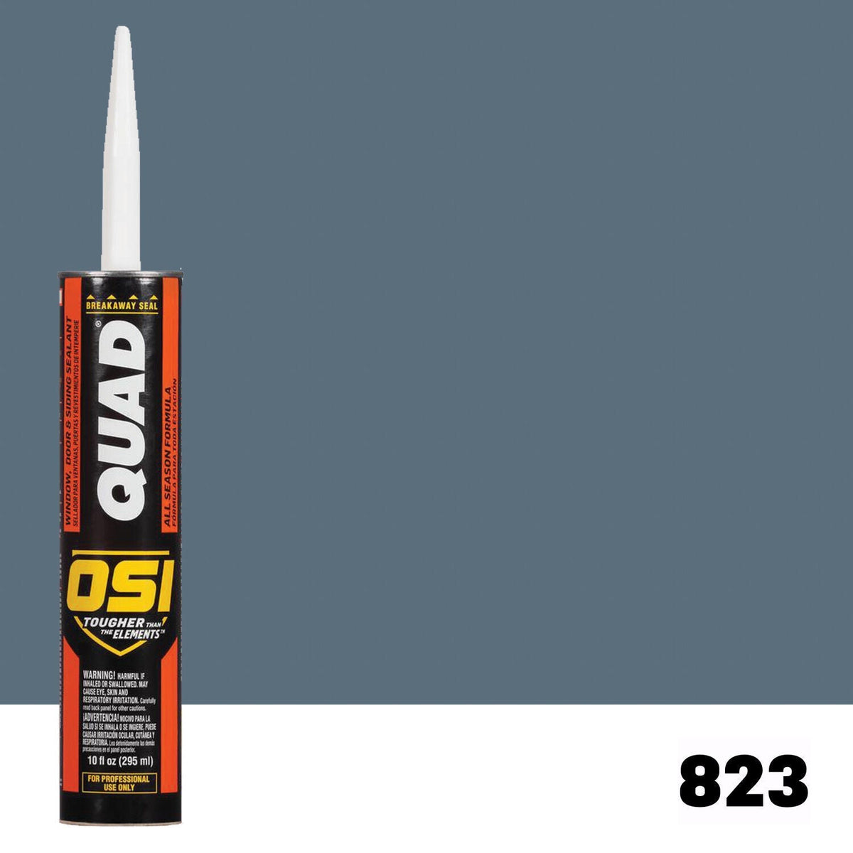 OSI QUAD 823 Paintable Solvent CaulkFREE CAULK GUN $25Value | IDH# 1637279