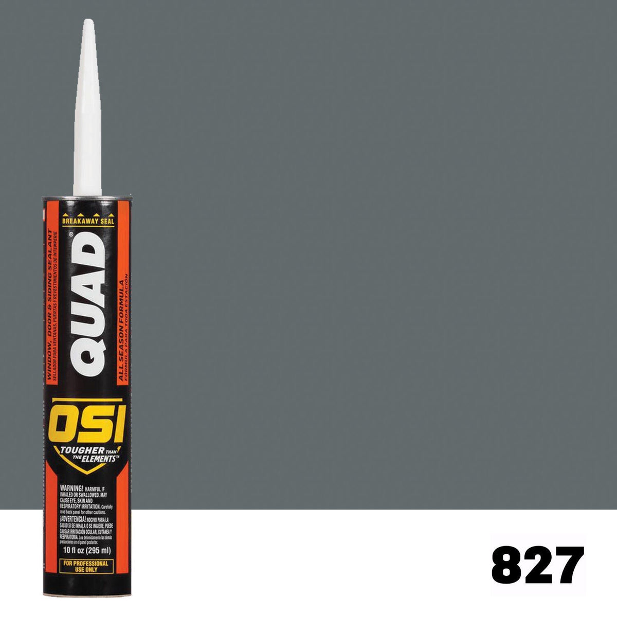 OSI QUAD 827 Paintable Solvent CaulkFREE CAULK GUN $25Value | IDH# 1637280