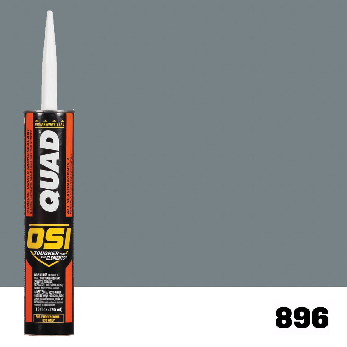 OSI QUAD 896 Paintable Solvent CaulkFREE CAULK GUN $25Value | IDH# 1637283
