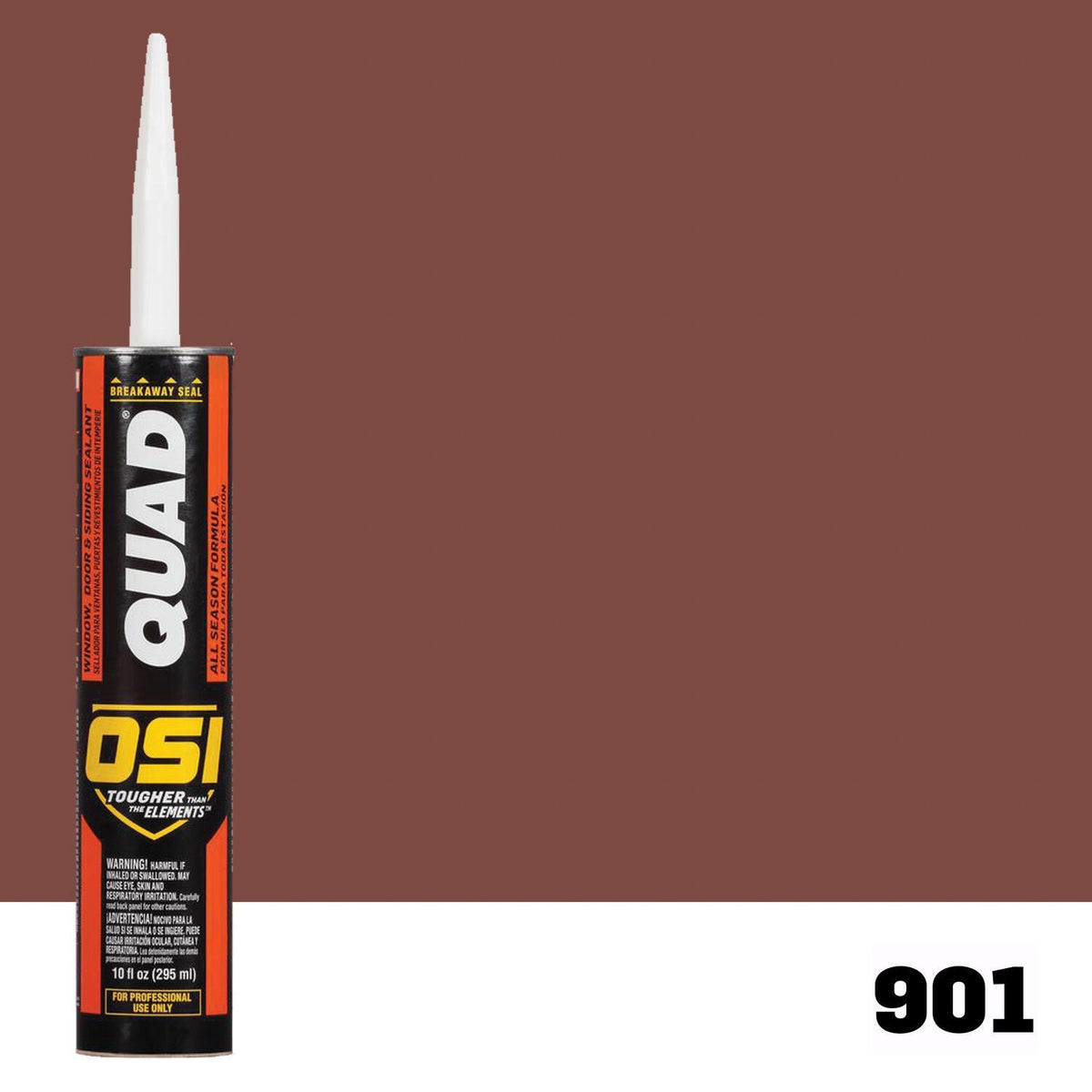 OSI QUAD 901 Paintable Solvent CaulkFREE CAULK GUN $25Value | IDH# 1637282