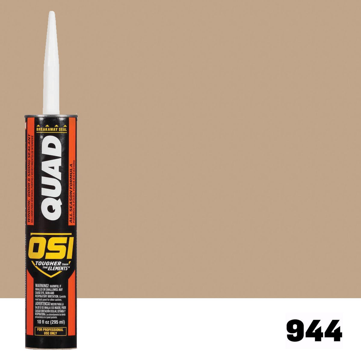 OSI QUAD 944 Paintable Solvent Caulk | IDH# 1637026