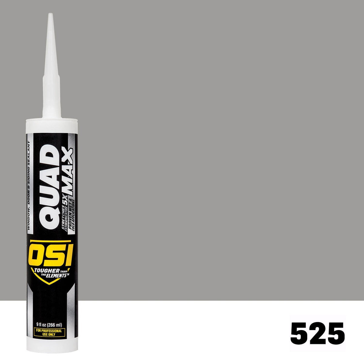 OSI QUAD MAX 525 Paintable Window, Door & Siding SealantFREE CAULK GUN $25Value | IDH# 1869465