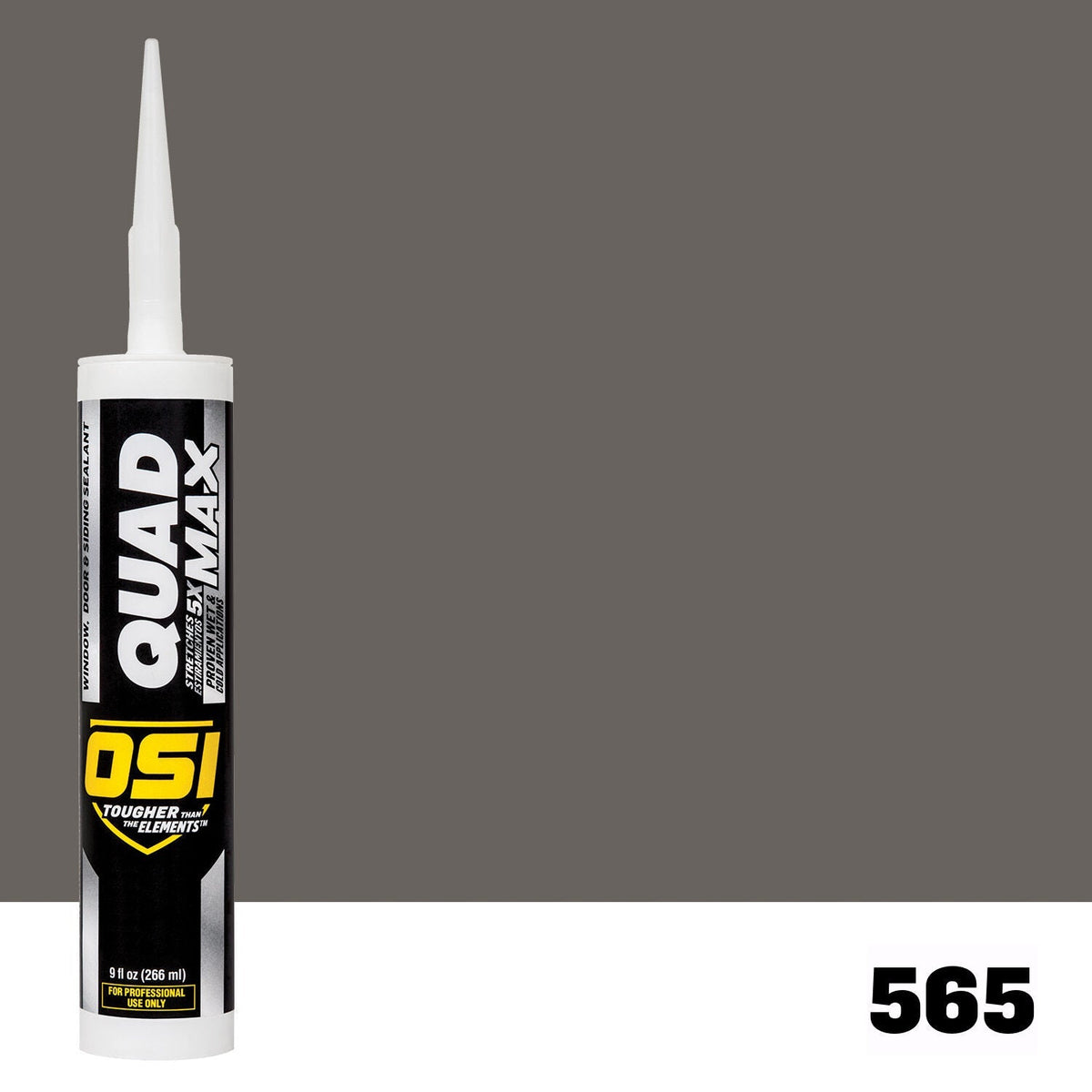 OSI QUAD MAX 565 Paintable Window, Door & Siding SealantFREE CAULK GUN $25Value | IDH# 1869651
