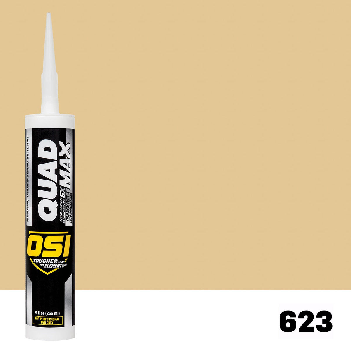 OSI QUAD MAX 623 Paintable Window, Door & Siding SealantFREE CAULK GUN $25Value | IDH# 1869669