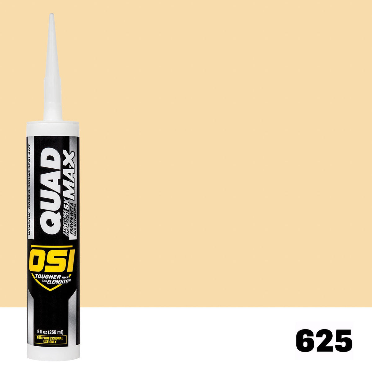 OSI QUAD MAX 625 Paintable Window, Door & Siding SealantFREE CAULK GUN $25Value | IDH# 2938615