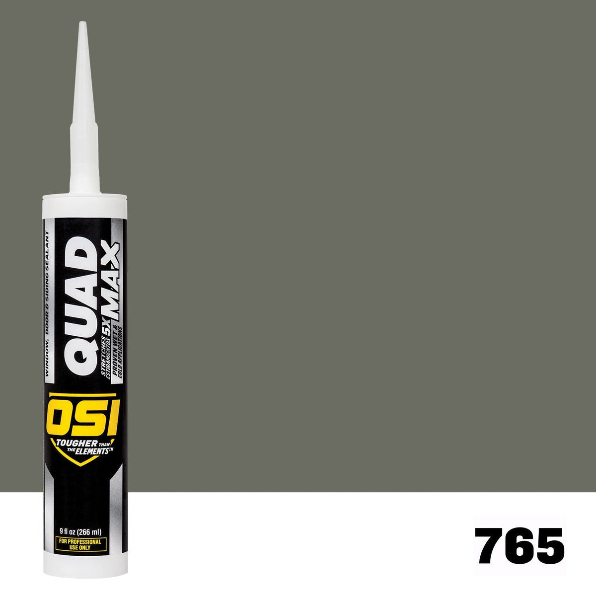 OSI QUAD MAX 765 Paintable Window, Door & Siding SealantFREE CAULK GUN $25Value | IDH# 1869711