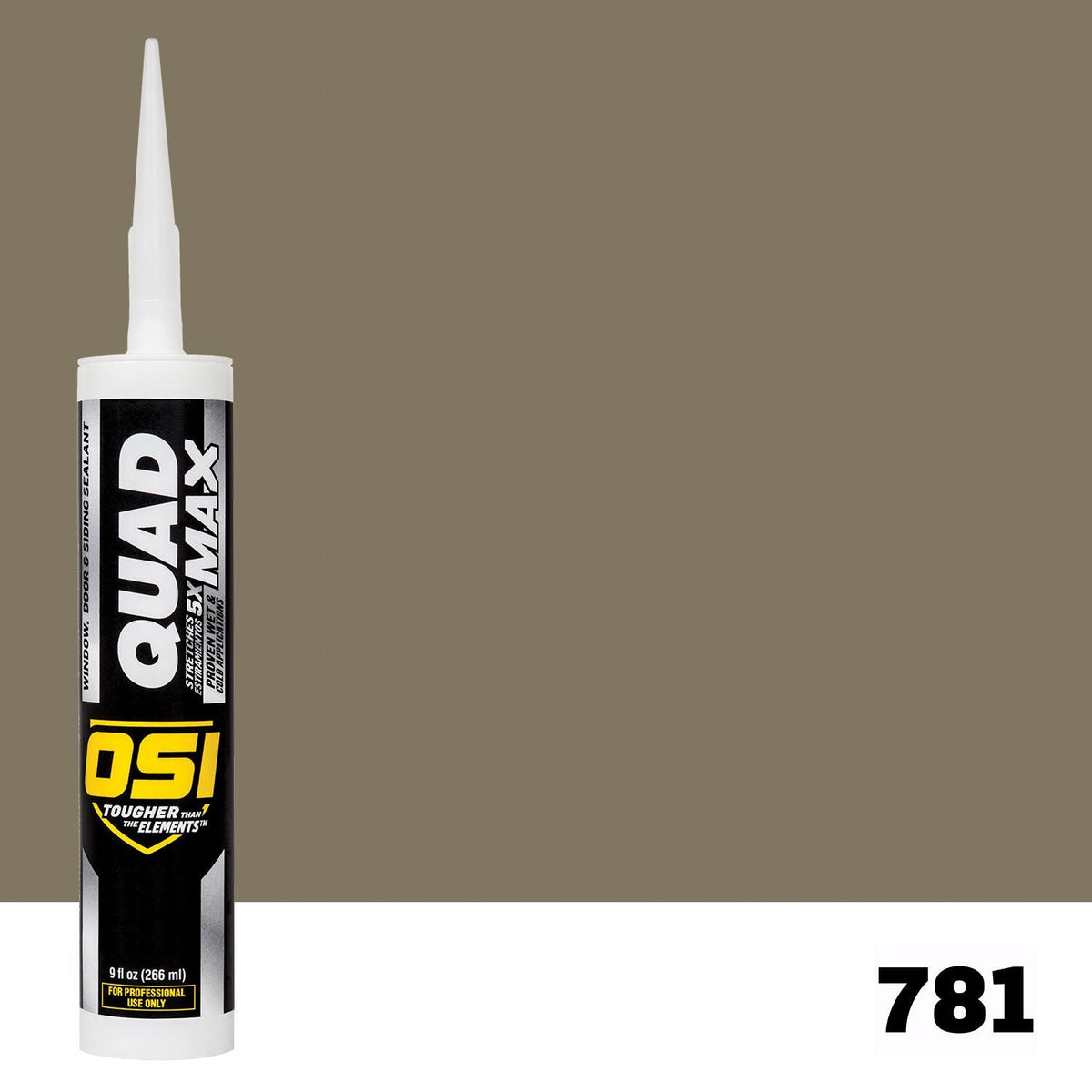 OSI QUAD MAX 781 Paintable Window, Door & Siding Sealant | IDH# 1869724