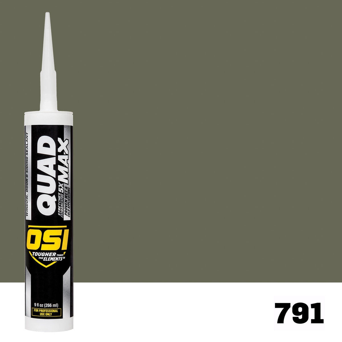 OSI QUAD MAX 791 Paintable Window, Door & Siding Sealant | IDH# 2559099