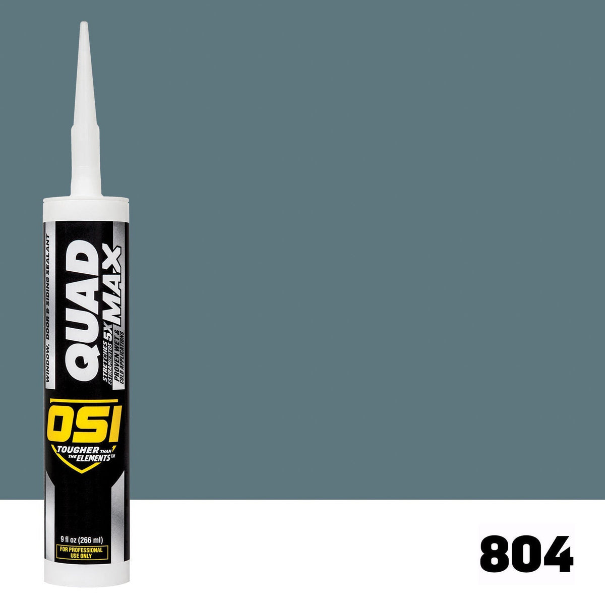 OSI QUAD MAX 804 Paintable Window, Door & Siding SealantFREE CAULK GUN $25Value | IDH# 1869732