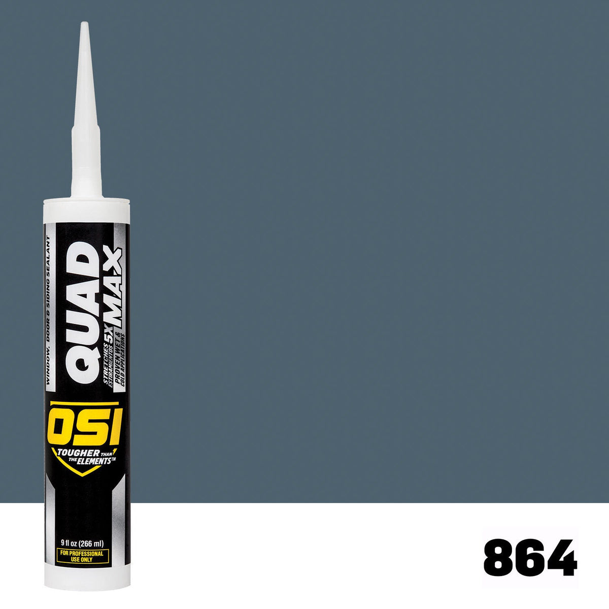 OSI QUAD MAX 864 Window, Door & Siding SealantFREE CAULK GUN $25Value | IDH# 2622496