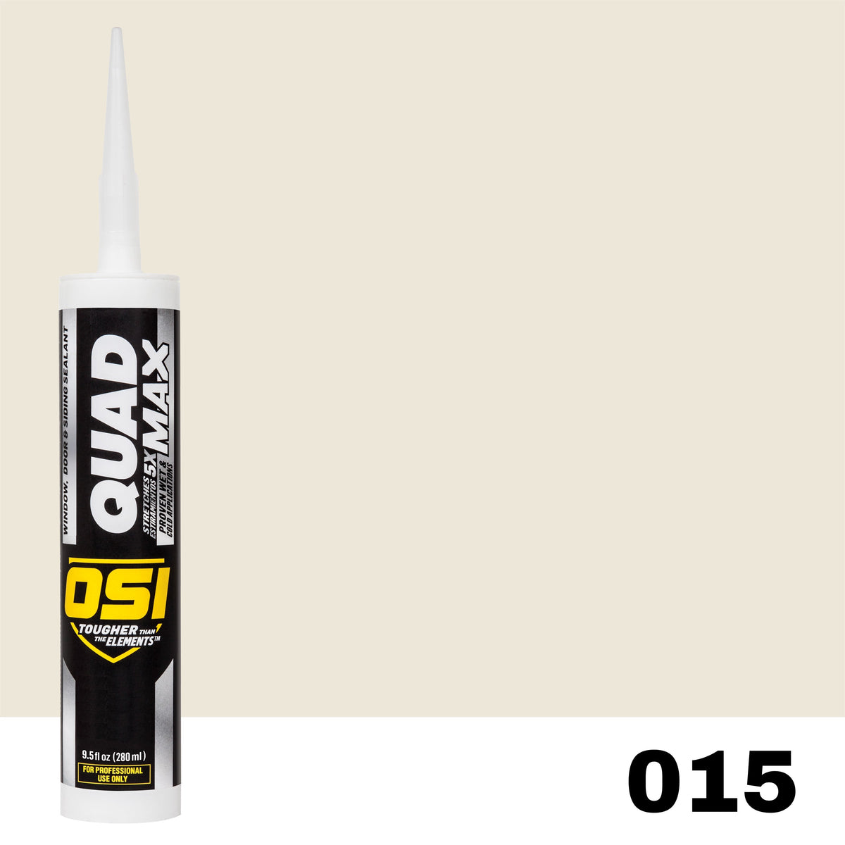 OSI QUAD MAX 015 Window, Door & Siding SealantFREE CAULK GUN $25Value | IDH#  2864968