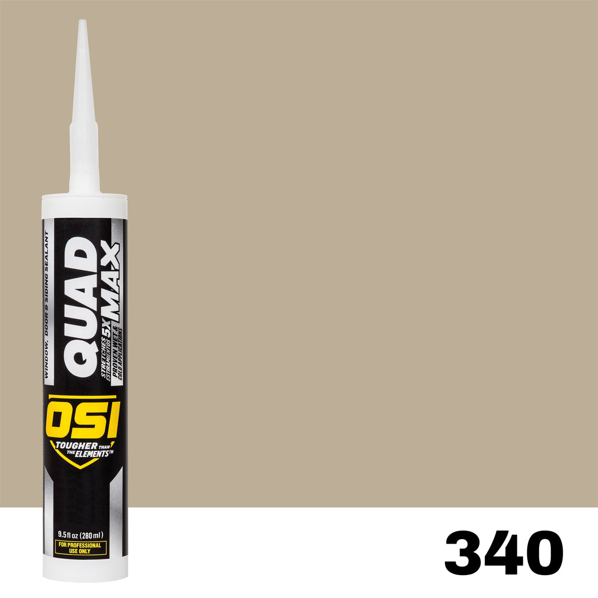 OSI QUAD MAX 340 Window, Door & Siding Sealant | IDH#  2864531