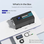 Open Box 3000W 12V Pure Sine Wave Inverter Charger w/ LCD Display