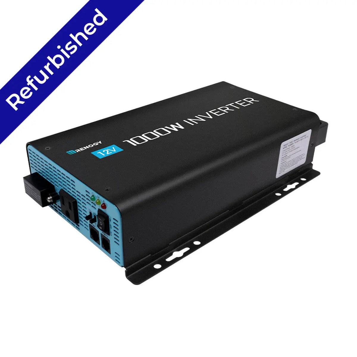 Refurbished 1000W 12V Pure Sine Wave Inverter with Power Saving Mode (New Edition) Renogy