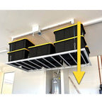 E-Z Storage 4′ x 8′ Retractable Ceiling Storage Garage Lift