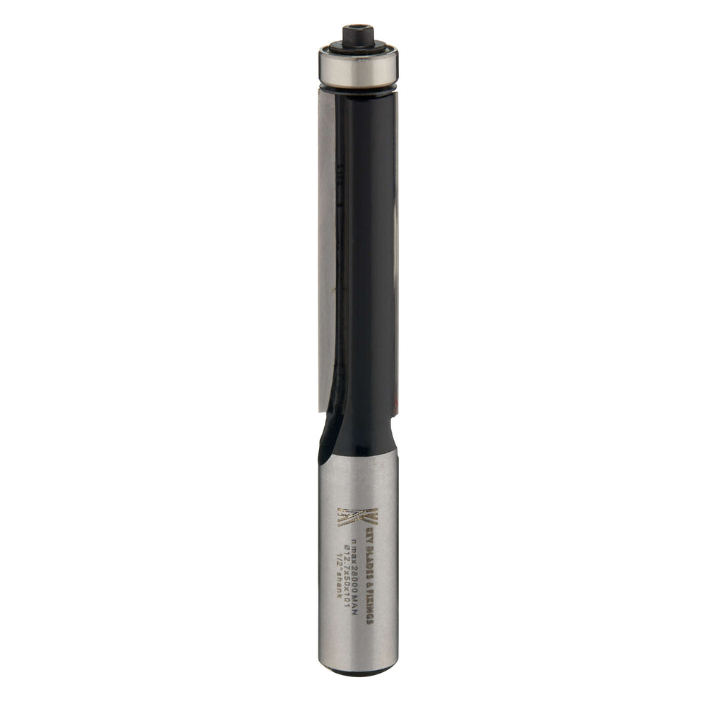 Key Blades Bottom Bearing Guided Cutter 1/2"x12.7mmx50mm - R8