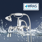 Ripple Traditional Bath Shower Mixer Tap