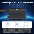 12V/24V IP67 50A DC-DC  Battery Charger with MPPT