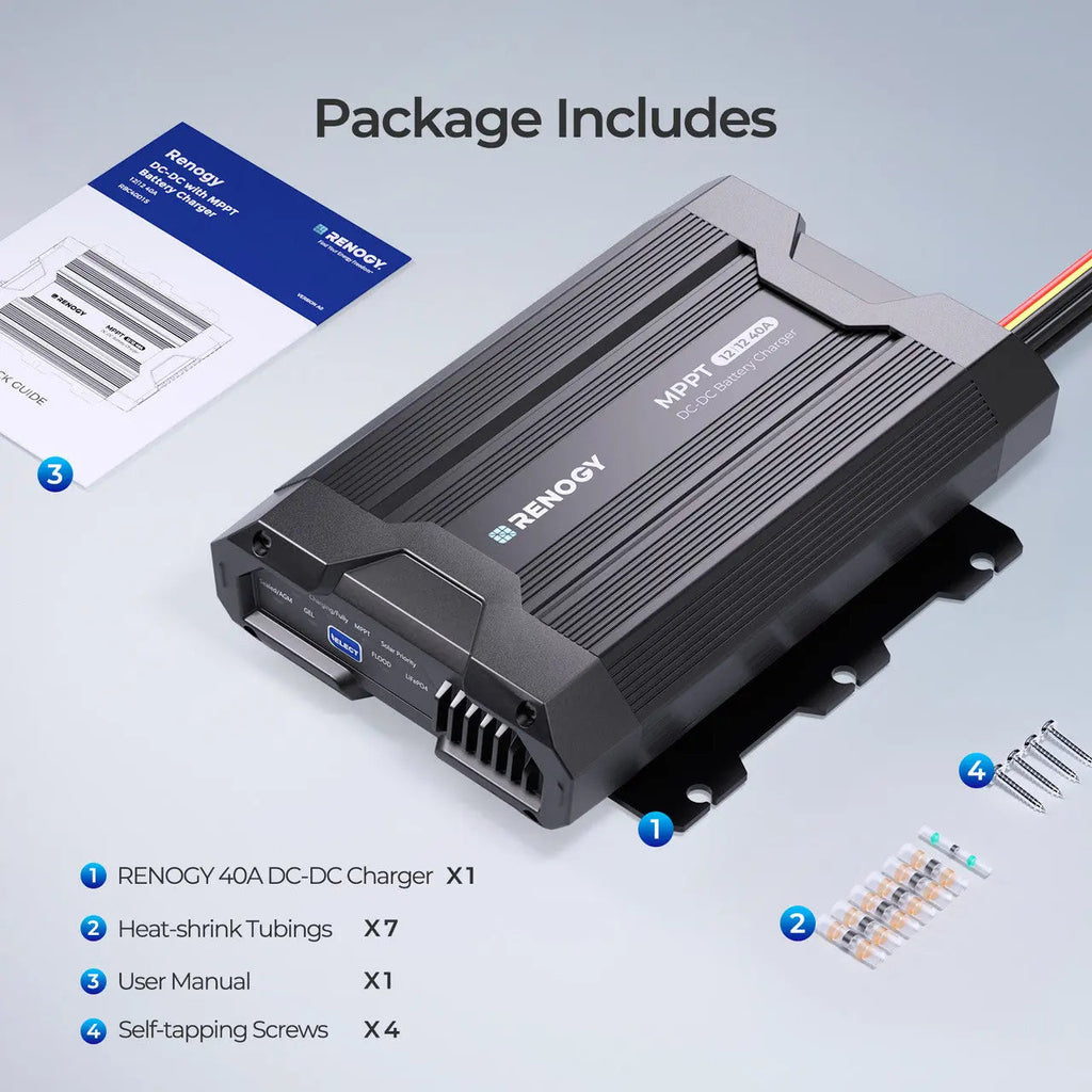 40A DC-DC Battery Charger with MPPT
