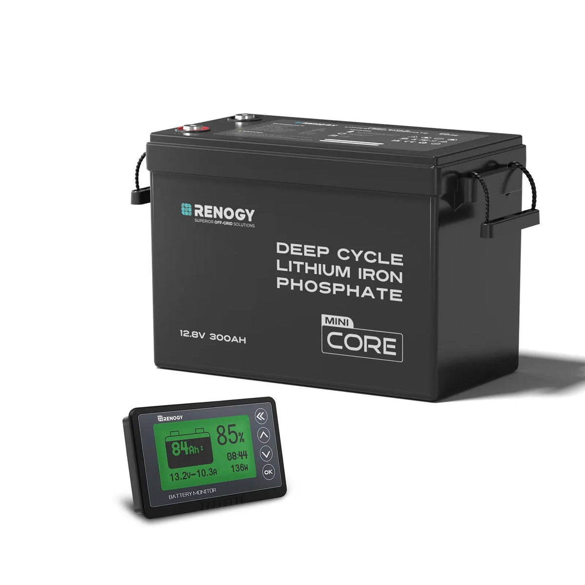 Mini Size 12V 300Ah LiFePO4 Battery w/ Low-Temperature Protection