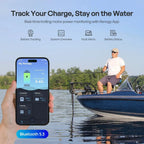 12V 100Ah Trolling Motor Lithium Iron Phosphate Battery with Bluetooth | Core Series