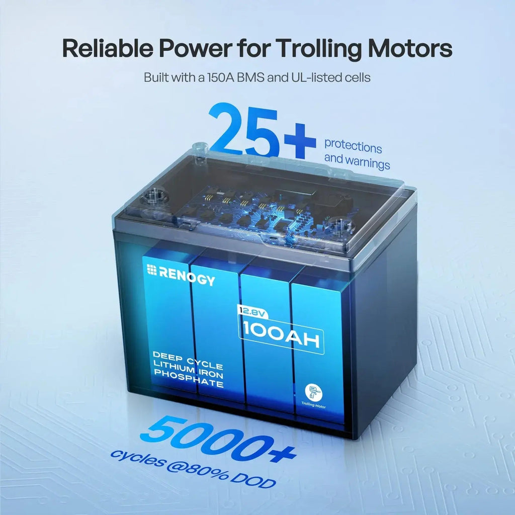 12.8V 100Ah Lithium Iron Phosphate Battery