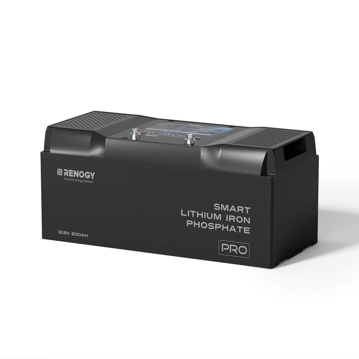 12V 200Ah Pro Deep Cycle Lithium Iron Phosphate Battery w/Bluetooth & Self-heating Function
