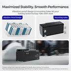12V 200Ah Pro Deep Cycle Lithium Iron Phosphate Battery w/Bluetooth & Self-heating Function