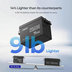 Mini Size 12V 300Ah LiFePO4 Battery w/ Low-Temperature Protection