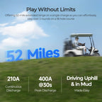 Golf Cart 48V 105Ah Lithium Iron Phosphate Battery