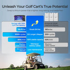 Golf Cart 48V 105Ah Lithium Iron Phosphate Battery