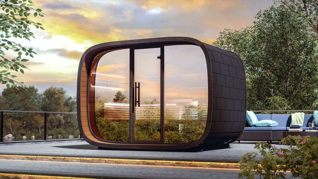 Leil Round Cube Relax Sauna