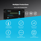 New Edition Voyager 20A PWM Waterproof Solar Charge Controller