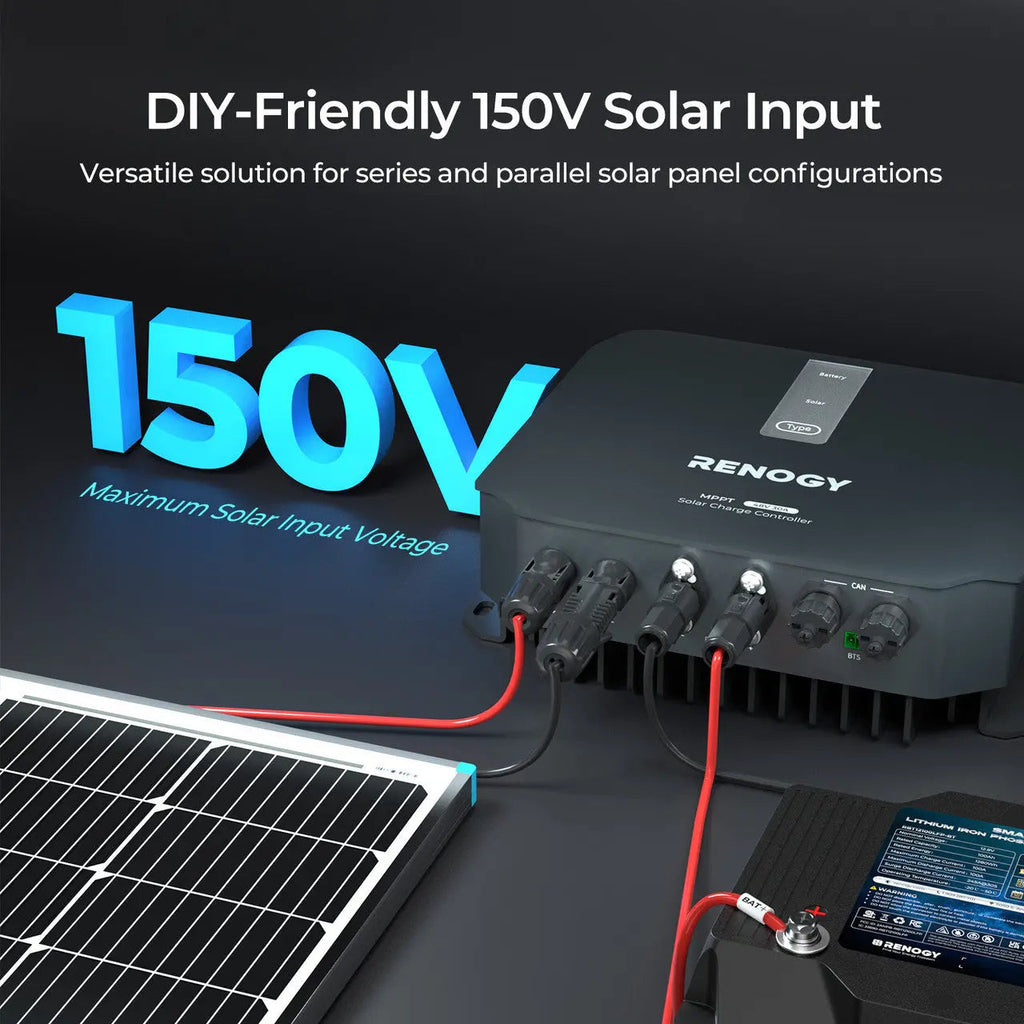 REGO 12V/24V/36V/48V 30A MPPT Solar Charge Controller